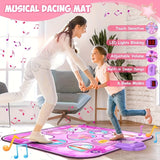 NNETM Kids LED Musical Dance Mat with 6 Game Modes