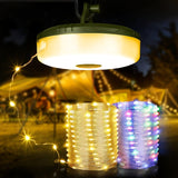 NNETM Rechargeable Camping String Lights with 5 Modes