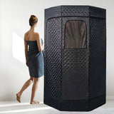 NNETM Full Size Portable Steam Sauna Tent for Home