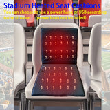 NNETM Heated Seat Cushion USB Foldable with 3 Heat Levels