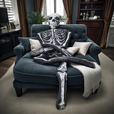 NNETM Gothic Humanoid Skeleton Doll Halloween Decor