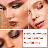 NNETM Glamour 12 Colors Nude Eyeshadow Palette, Professional, Matte and Shimmer Options