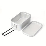 800ml Aluminum Camping Lunch Box