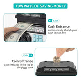 NNETM Electronic Password Piggy Bank - Fun & Secure Savings (Black)