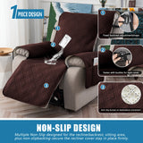 1PC Recliner Chair Cover with Pocket