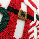 Christmas HOHOHO Embroidered Cushion Cover