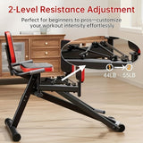 NNETM Hip Thrust Trainer Buttocks Leg Toner Pelvic Exerciser