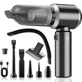 NNETM 20000Pa Cordless Car Vacuum Cleaner – 100W Handheld Wet & Dry Vacuum with Blow Function