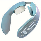 NNETM Intelligent Heated Neck Massager - Gray Blue