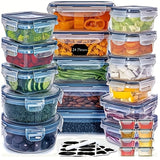 NNETM Plastic Salad Serving Containers Set (24-Piece)