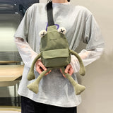 NNETM Mini Doll-Shaped Chest Bag