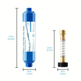 NNETM 1pc RV Inline Hose Water Filter with Hose Protector
