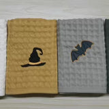 NNETM Halloween Cotton Towels Set (4-Pack)