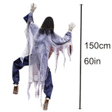 NNETM Skeleton Mannequin Halloween Wall Climbing Decoration