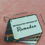 NNETM 30-Day Ramadan Duas Cards with English and Arabic