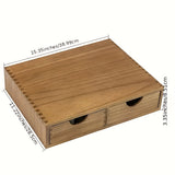 NNETM Wooden Storage Cabinet with Drawers Organizer for Kitchen