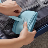 NNETM USB Rechargeable 360° Scalp Massager with Heat & Air Compression(Blue)