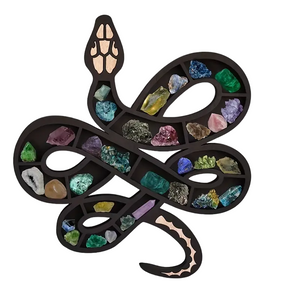 NNETM Serpent-Style Wooden Storage Rack: A Slithering Solution