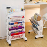 NNETM Rolling Art Storage Cart Plastic