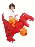 NNETM Dinosaur Halloween Costume with Pumpkin