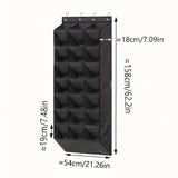 NNETM 24-Compartment Foldable Shoe Organizer (8-Layer)
