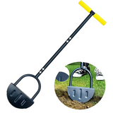 NNETM Full Steel Stand Up Garden Edger: Efficient Lawn Trimming with T Grip