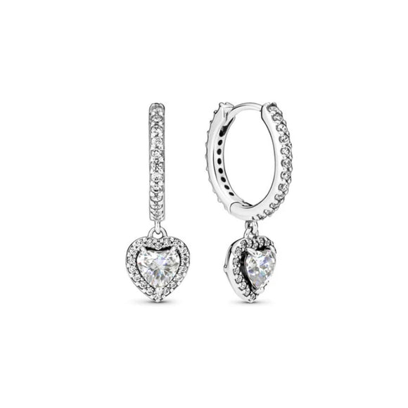 NNEOBA Valentine's Day Sapphire Earrings (White)