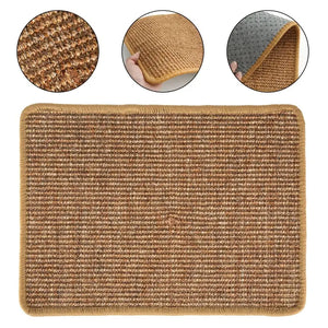 NNETM Premium Natural Sisal Cat Scratcher Mat: Durable Protection for Your Furniture