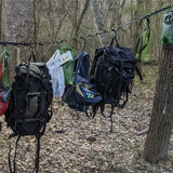 NNETM Camping Gear Storage Strap with 19 Buckles