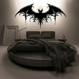 NNETM Victorian Gothic - Giant Majestic Bat Metal Wall Art