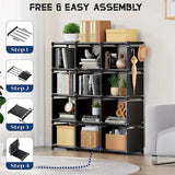 NNETM Revolutionize your storage strategy with our functional and chic bookshelf