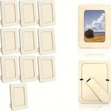 NNETM 40pcs 6" Unfinished Wooden Photo Frames – DIY Craft Picture Frames