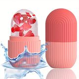 NNETM Silicone Ice Face Roller: Sculpt, Soothe, contour, refresh and massage relax