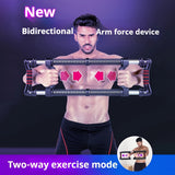 NNETM Push-Up Bar & Chest Expander Set – Portable Spring Resistance Workout Equipment