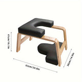 NNETM Yoga Headstand Bench with PU Foam Support