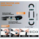 Adjustable U-Shaped Arm Strength Trainer – Resistance Chest, Forearm & Bicep Exerciser