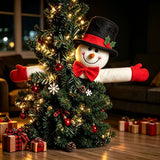 Christmas Decoration Classic White Cotton Snowman