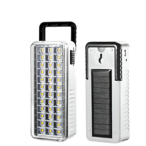 NNETM Solar Rechargeable LED Lantern with USB Charging