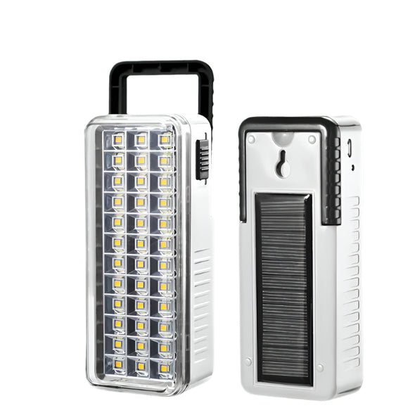 NNETM Solar Rechargeable LED Lantern with USB Charging