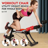 NNETM 22-in-1 Adjustable Home Fitness Stool
