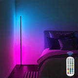 NNETM RGB Remote Control Wall Corner Ambient Light - 1.5m Height