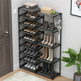 NNETM From sneakers to stilettos, this 9-tier shoe rack has room for them all
