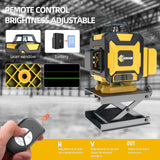 NNETM Laser Level with Remote Control (16-Line Green)