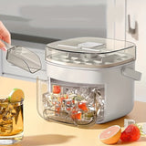 NNETM 48-Grid Ice Cube Tray with Lid