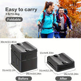 NNETM Portable Camping Toilet for RVs and Outdoor Travel