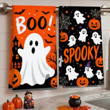 2-Piece Halloween Kitchen Towels 40X48CM