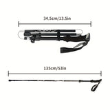 NNETM Trekking Poles Aluminum Alloy Quick Lock Hiking Sticks (2pcs)