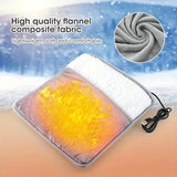 NNETM USB-Powered Washable Electric Foot Warmer Heating Pad - Grey