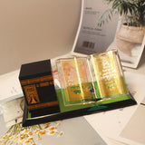 NNETM Crystal Kaaba Model Religious Tabletop Showpiece