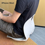 NNETM Lumbar Support Cushion Folding Rotatable Back Pillow